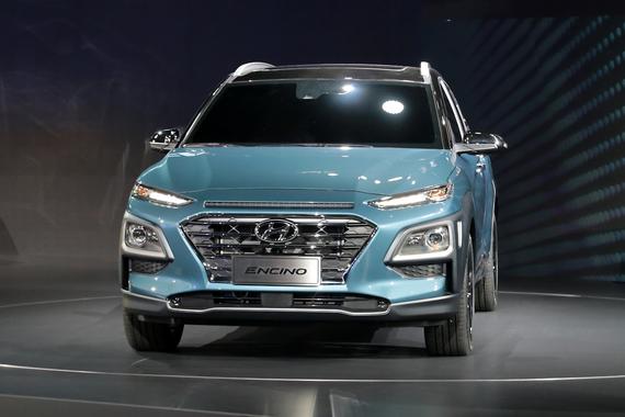 2017广州车展：北京现代ENCINO亮相