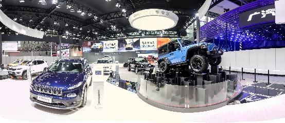 2017广州车展 Jeep 4X4四驱系统