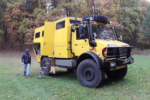 视频：乌尼莫克U2450打造的越野房车，想不想来一辆？