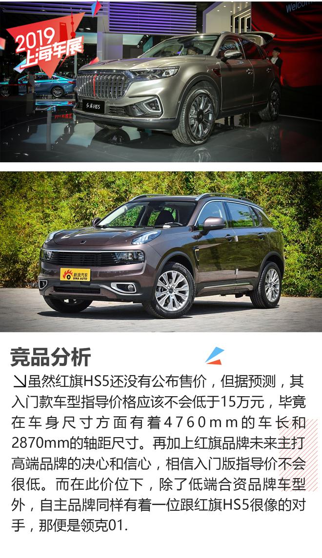 力争年轻化 红旗全新SUV—HS5解析