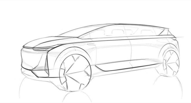 曝爱驰全新概念车设计图 将在上海车展亮相