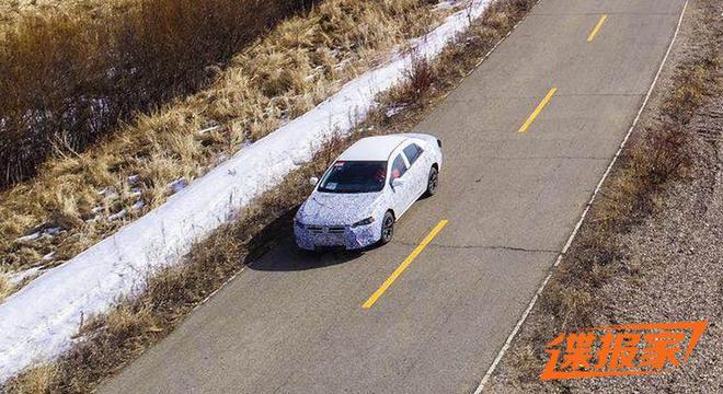 全新紧凑型轿车 比亚迪HD路试谍照曝光