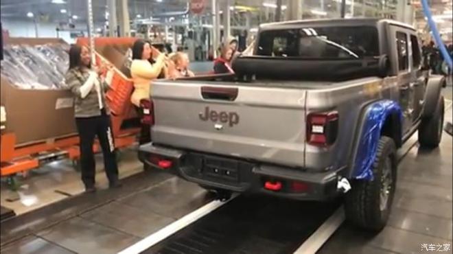 Jeep Gladiator下线海外或二季度上市