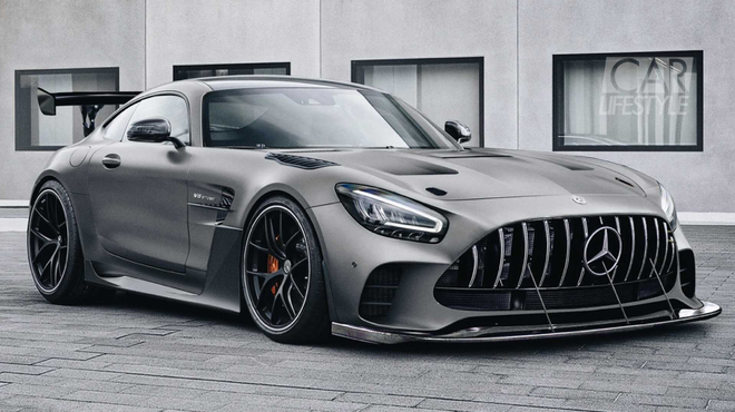 梅赛德斯AMG GT Black Series渲染图曝光 将于2020年首发亮相