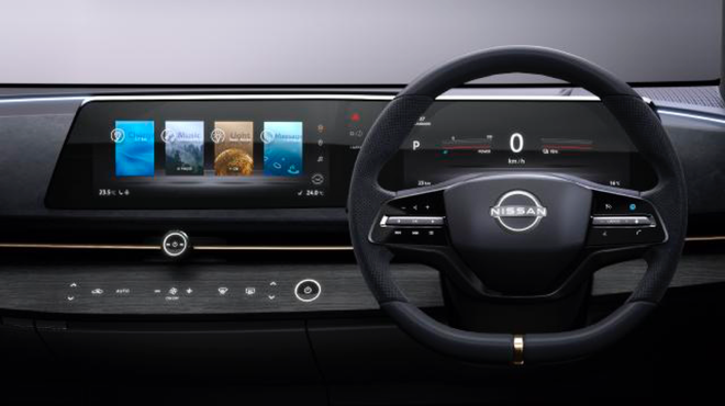 致敬科幻经典 日产汽车推出“巨石”人体工学显示屏