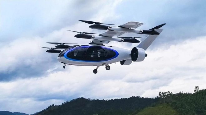广汽复合翼飞行汽车GOVY AirJet