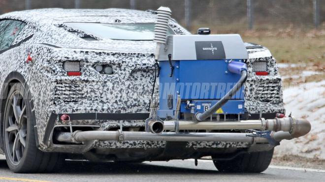 雪佛兰科尔维特C8混动版谍照首曝 2022年发布