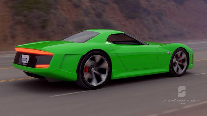 特斯拉新电动跑车效果图曝光 外部造型颇具力量感