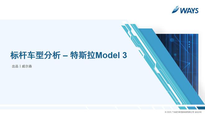 数说|如何应对新能源市场“搅局者”特斯拉Model 3？