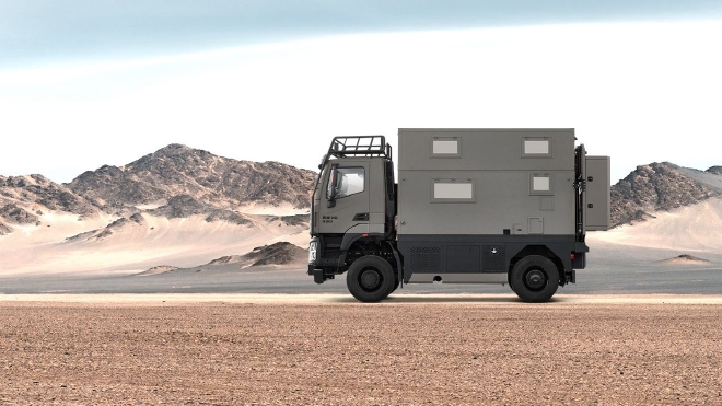 上汽大通MAXUS原厂首款百万级重卡房车探索家·珠峰