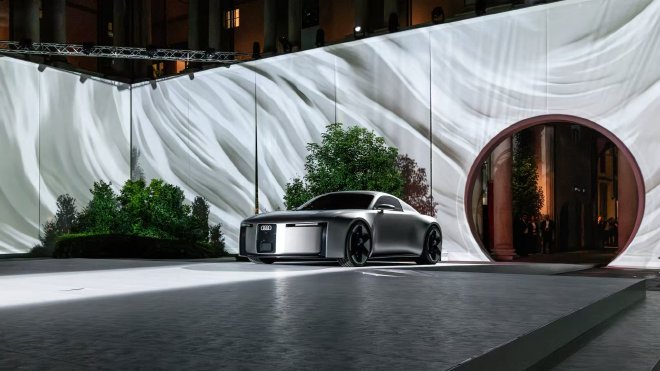 奥迪发布全新设计理念 全电动敞篷C概念车全球首发