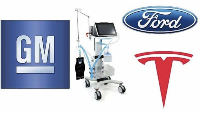 获政府批准 福特通用特斯拉开始制造呼吸机
