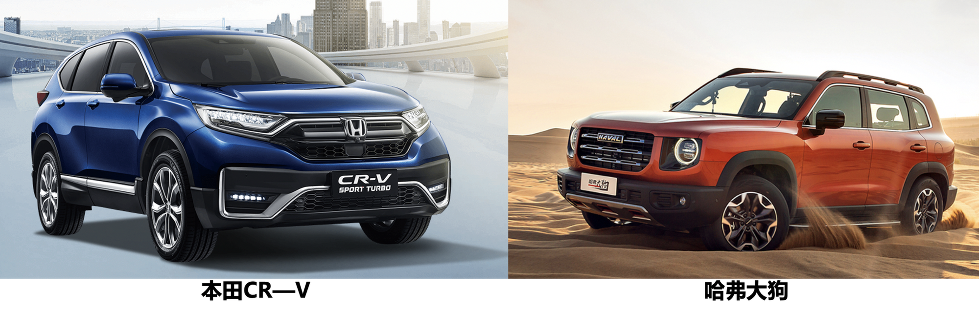 15-20万选潮野的哈弗大狗还是常青CR-V？