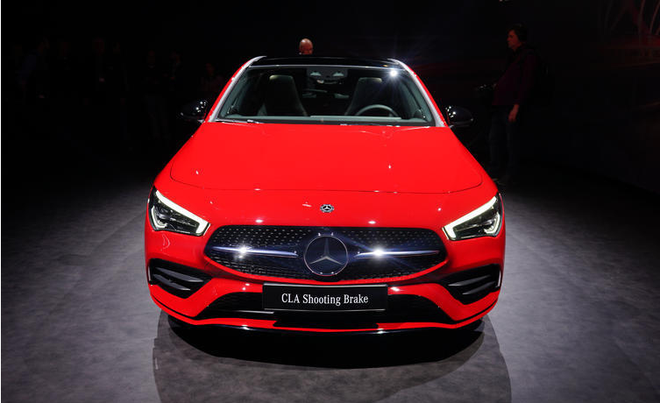 4.7s破百 奔驰全新AMG CLA 35 Shooting Brake路试谍照