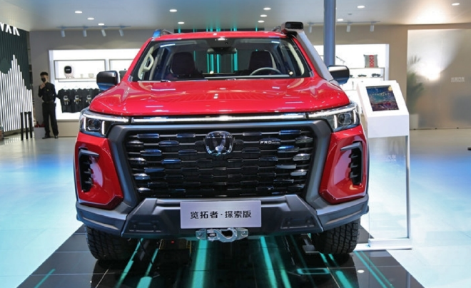 精致得不像一台皮卡,长安览拓者·探索版亮相