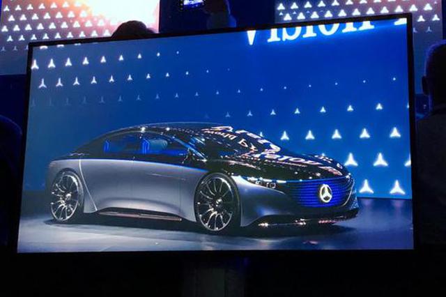 2019法兰克福车展:奔驰VISION EQS概念车