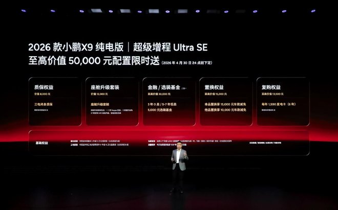 小鹏汽车举办第二代VLA媒体体验日 2026款小鹏X9纯电版上市