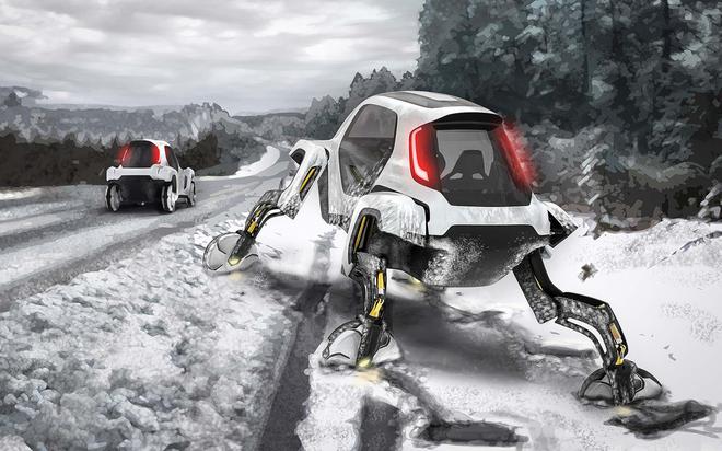 2019 CES:现代发布ELEVATE爬行概念车