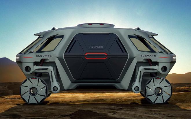2019 CES:现代发布ELEVATE爬行概念车