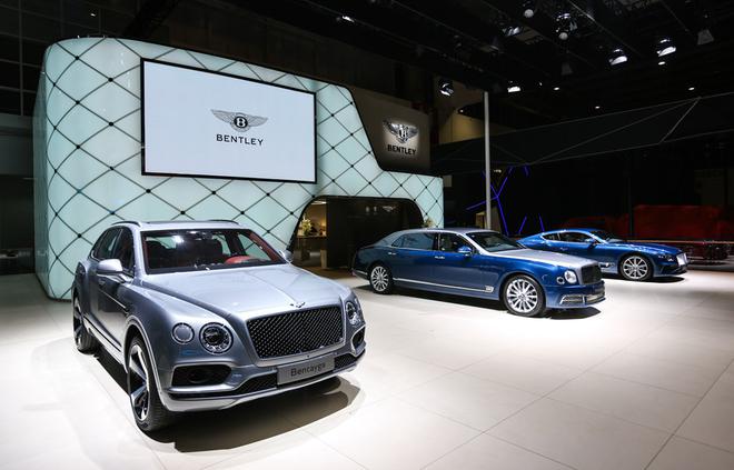 2018北京车展：宾利添越Bentayga V8亮相