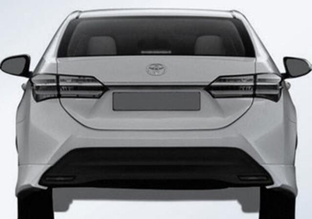 卡罗拉设计图(图片来源网络)