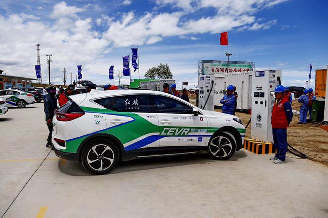 第六届环青海湖（国际）电动汽车挑战赛12款车型参与首日评测