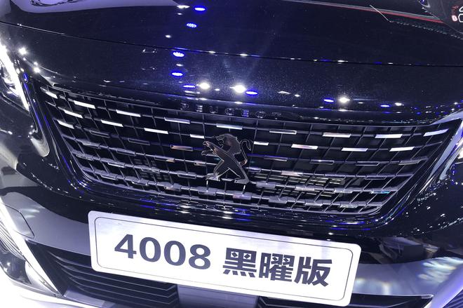 2019成都车展探馆:标致4008黑曜版