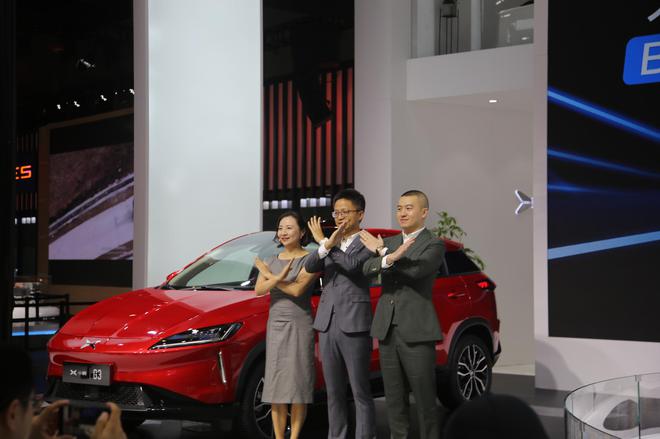 2019成都车展:小鹏P7/2020款小鹏G3亮相