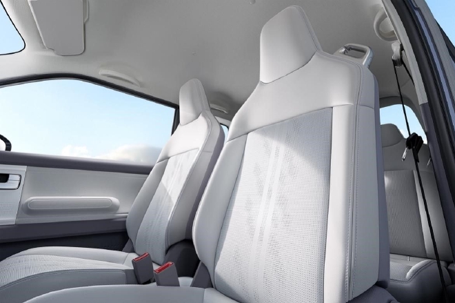 提供两座和四座可选 五菱Air ev晴空内饰官图发布