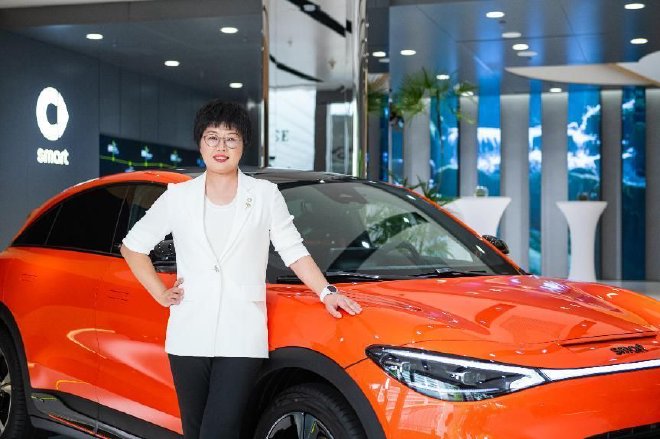 smart品牌全球公司销售、市场及售后副总裁张明霞女士