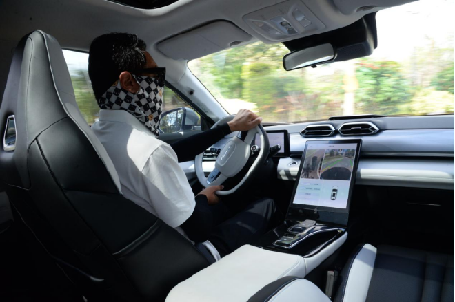 东风风神皓瀚HEV版试驾 年轻上班族的明智之选