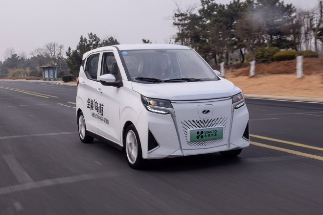 一台拥有大空间的纯电动微型车 试驾未奥BOMA