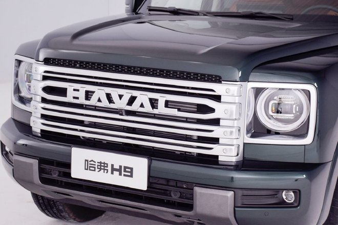 方盒子造型+更大的尺寸 新一代哈弗H9外观解析