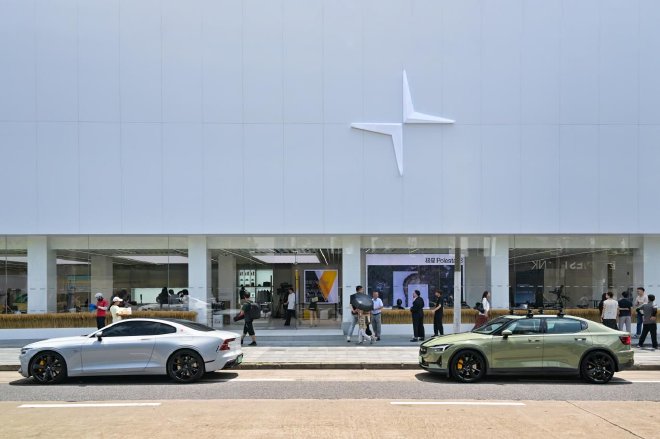 极星品牌体验中心上海开幕 迈向豪华电动汽车的新阶段