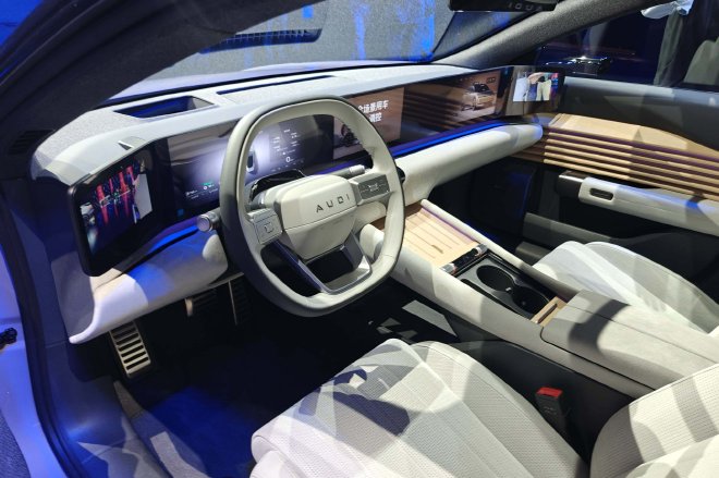 2025上海车展:AUDI E5 Sportback领衔众多新车亮相大众集团之夜