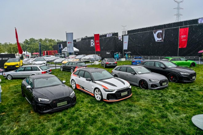 一汽奥迪携强大阵容闪耀2025金盏速度节