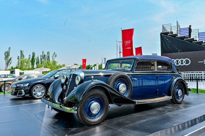 一汽奥迪携强大阵容闪耀2025金盏速度节