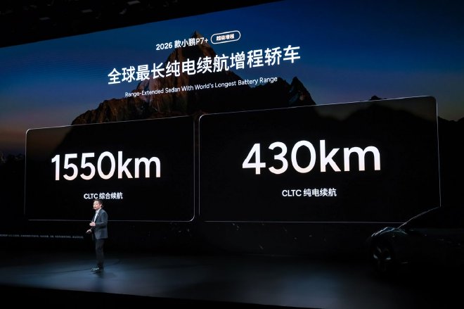 新年首发 小鹏汽车2026款P7+/G9/G6/G7上市