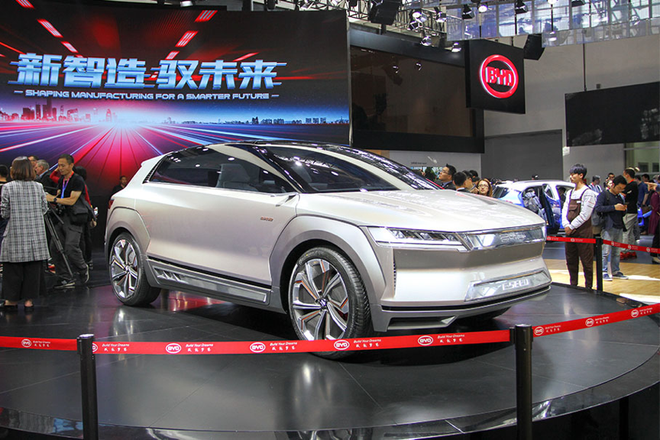 三款新车首发亮相 比亚迪发力北京车展