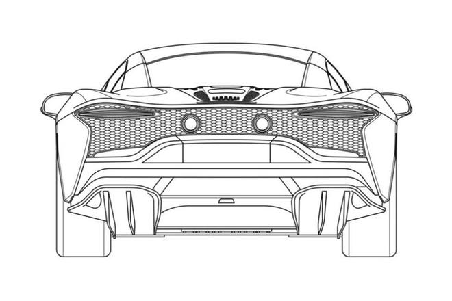 迈凯轮混合动力超级跑车专利曝光 计线索借鉴720S和GT