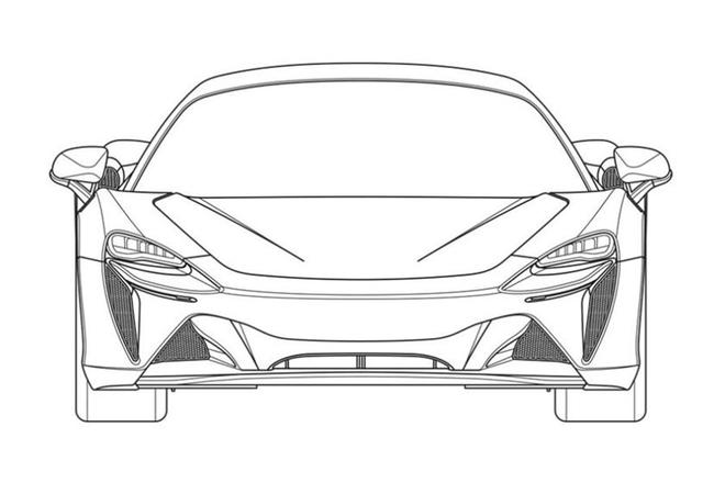 迈凯轮混合动力超级跑车专利曝光 计线索借鉴720S和GT