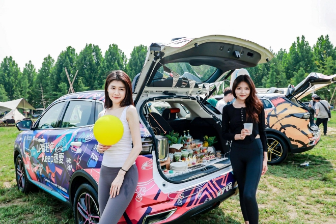 第二代CS55 PLUS携手Keep打造夏日露营