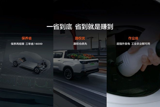 纯电皮卡雷达金刚正式上市 9.98万元起