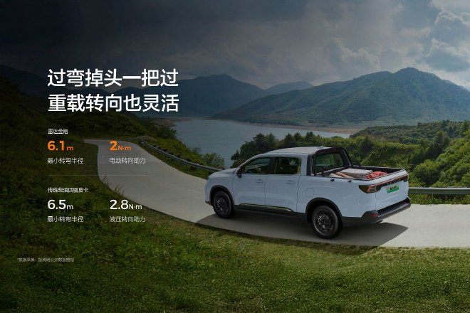 纯电皮卡雷达金刚正式上市 9.98万元起