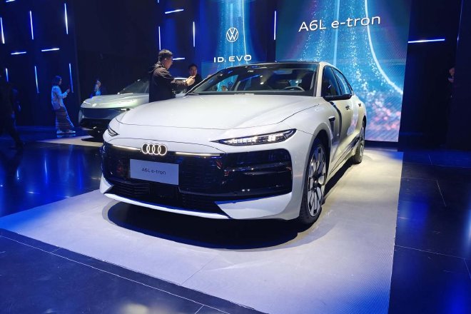 2025上海车展:AUDI E5 Sportback领衔众多新车亮相大众集团之夜