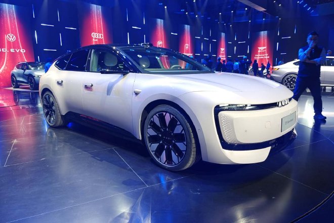 2025上海车展:AUDI E5 Sportback领衔众多新车亮相大众集团之夜