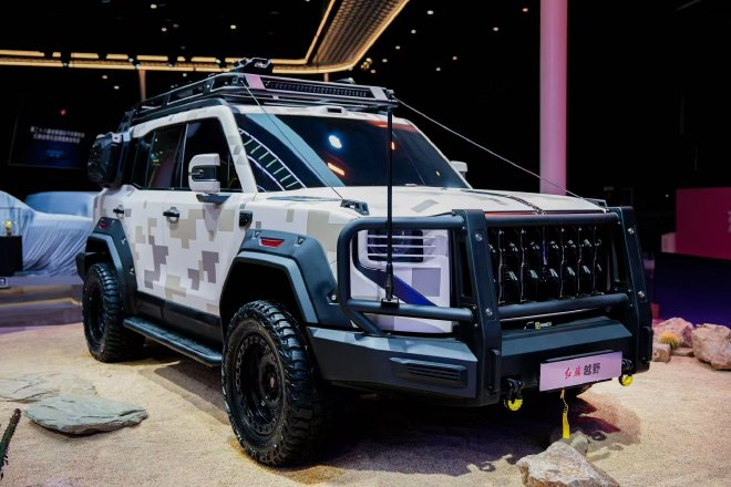 2025成都车展:红旗天工三款新车型正式发售