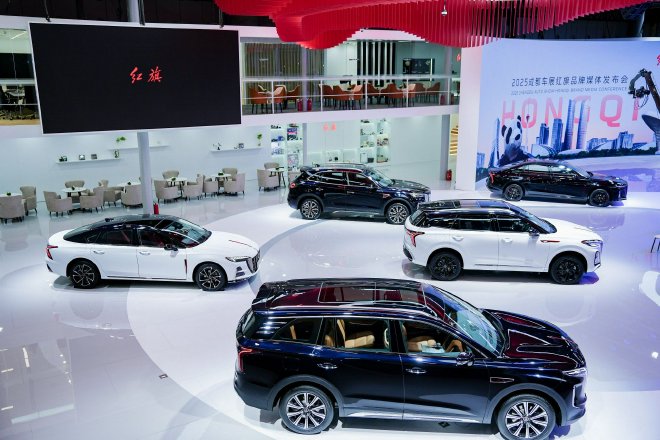 2025成都车展:红旗天工三款新车型正式发售