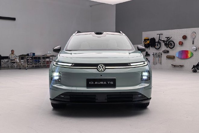 静态体验一汽-大众ID.AURA T6 重新定义实用德系纯电