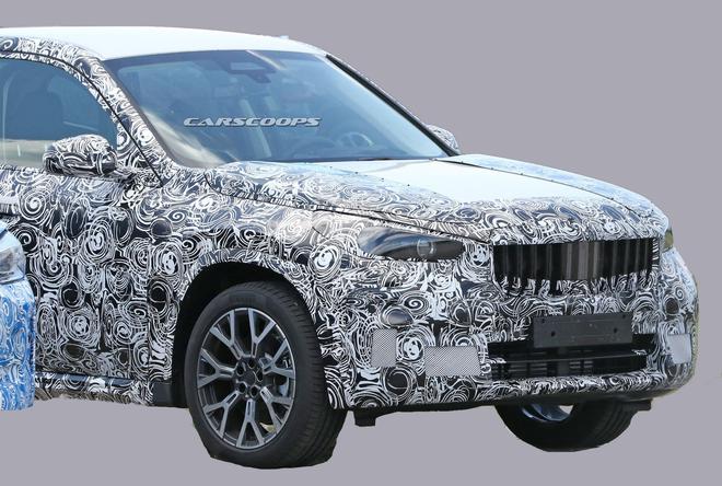 全新第3代宝马X1谍照首曝 矩形尾灯设计格栅尺寸适中